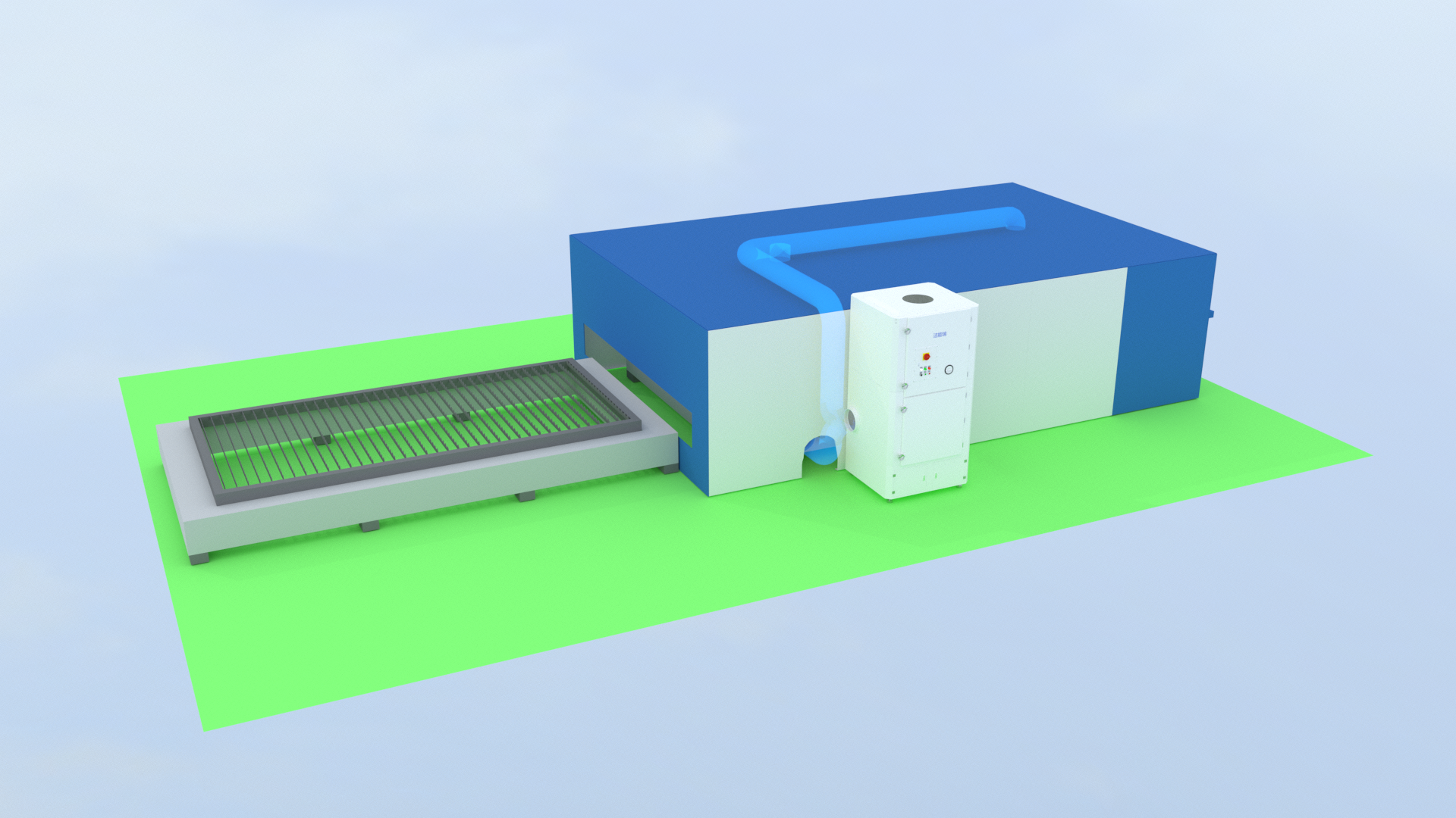 激光切割機(jī)除塵器 激光切割機(jī)除塵器